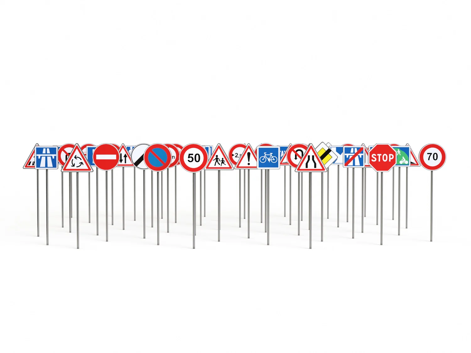 Road Signs Set - Image 3